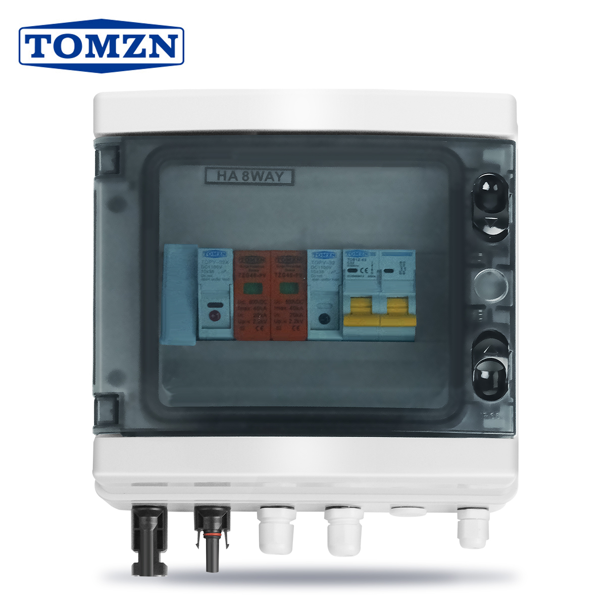 Solar Combiner Box - TOMZN Solar Photovoltaik PV Combiner Box