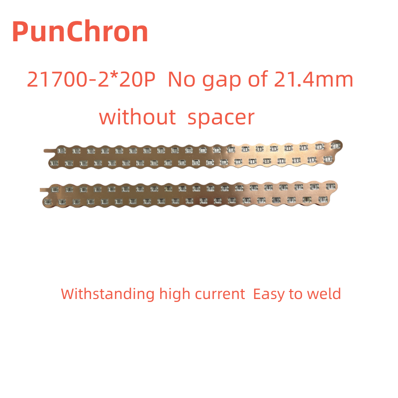 Bus Bar Copper - PunChron 21700-2* 20P Busbar Wabenförmig Angeordnete