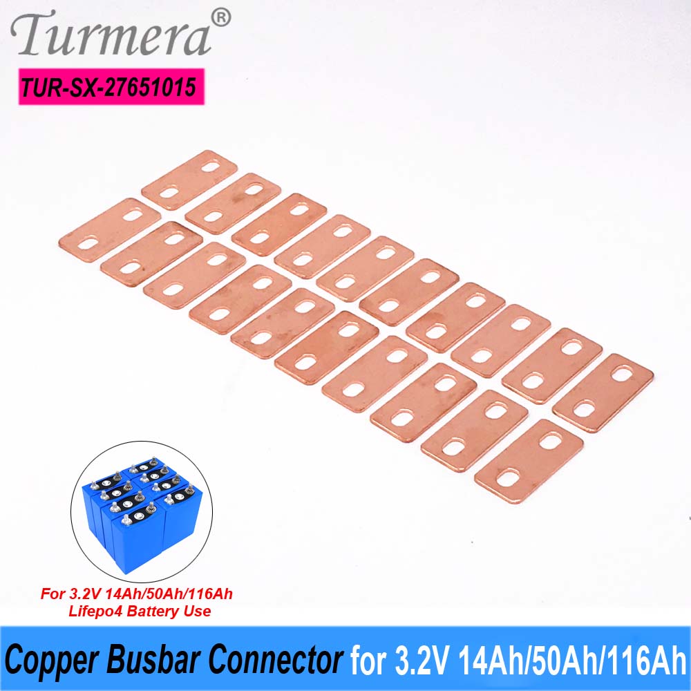Bus Bar Copper - Turmera 12V 48V Sammelschiene Lifepo4-Batterie Kupferanschluss