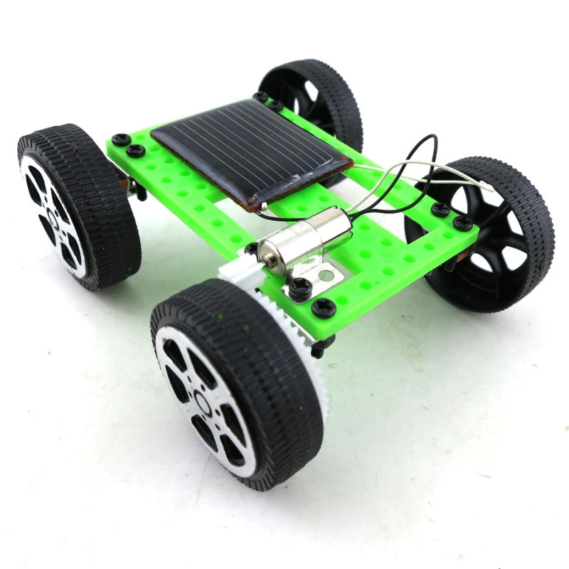 Renewable Energy For Kids - DIY Solar Car Kit – Physik-Wissenschafts-Bauspielzeug