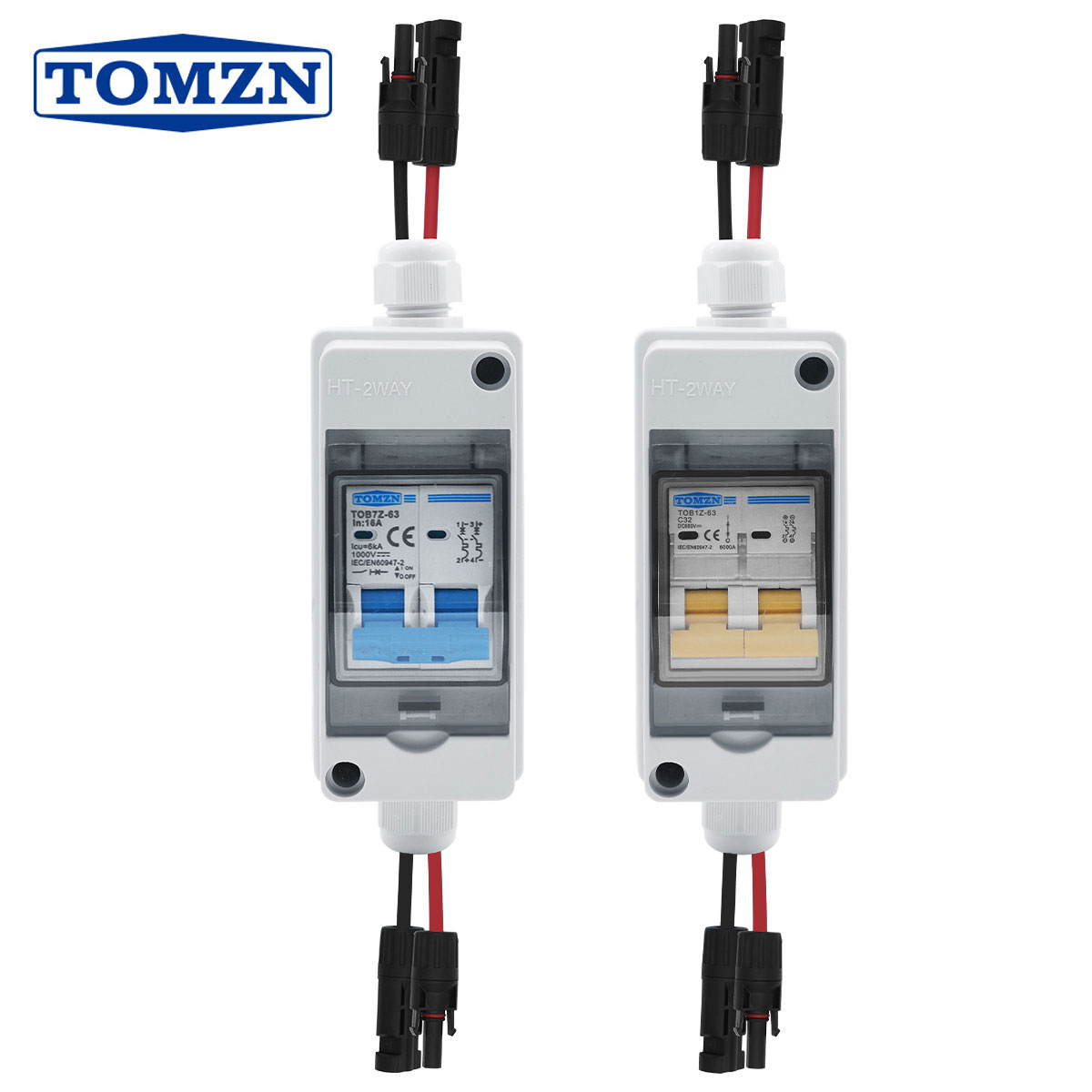 Solar Combiner Box - 1 Stück TOMZN Solar Photovoltaik PV