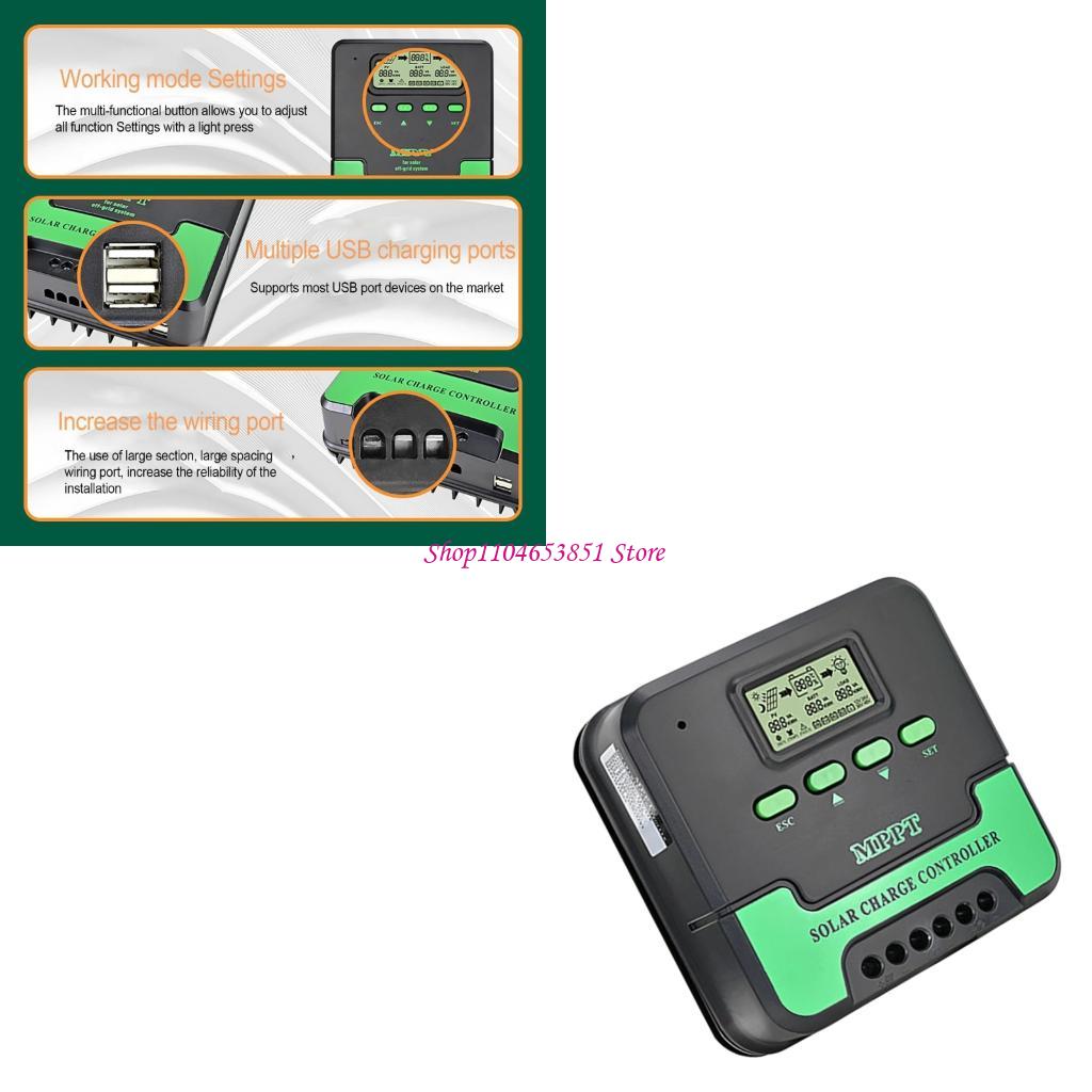 Renewable Energy Technology - Fortschrittlicher Solarregler mit MPPT-Technologie, 5 V,