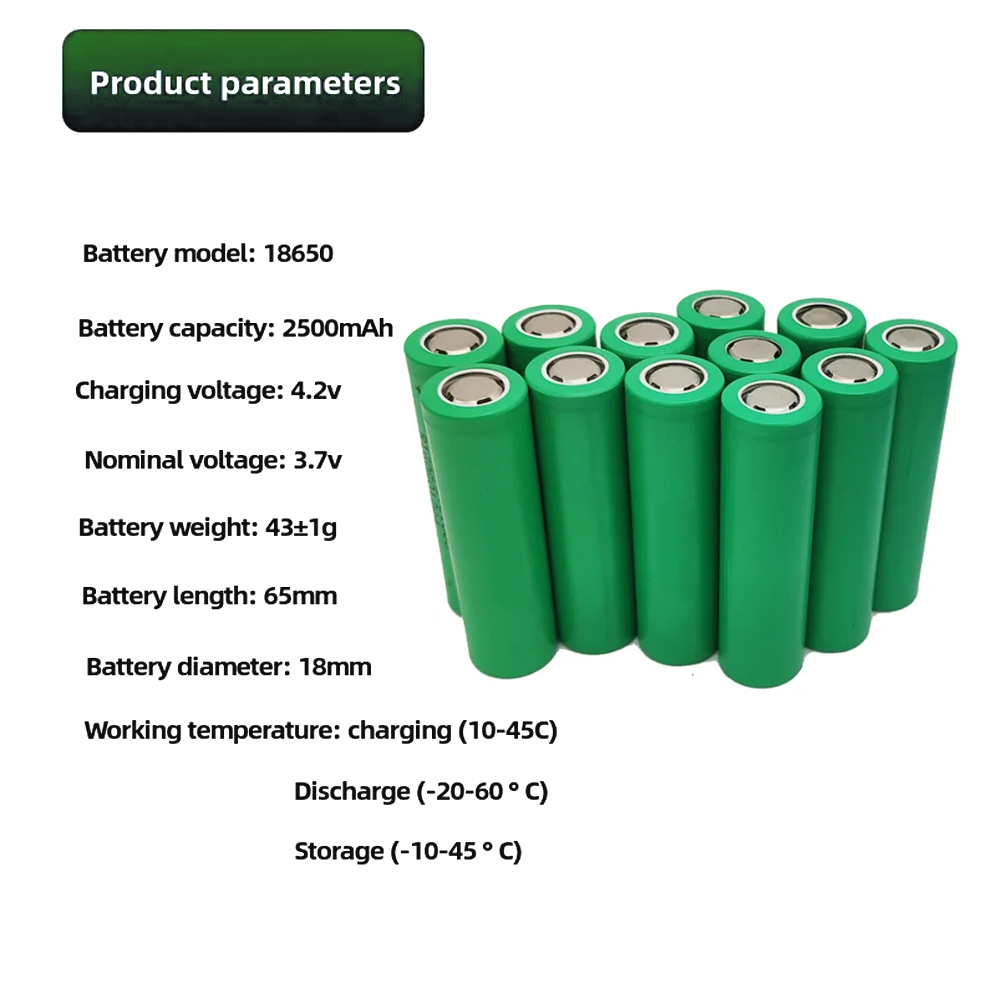 18650 25R 3,7V 2500mAh NEU Hoc – Renewable Energy Technology Bewertung und Preis