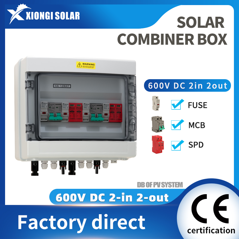 XIONGISOLAR Hochwertige 600-V- – Solar Combiner Box Bewertung und Preis