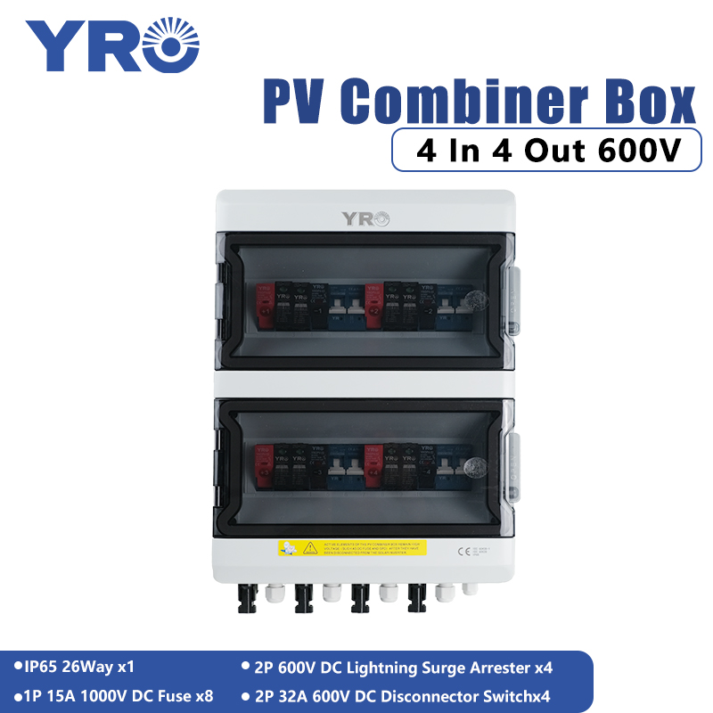 PV-Combiner-Box 4 Eingänge 4 A – Solar Combiner Box Bewertung und Preis