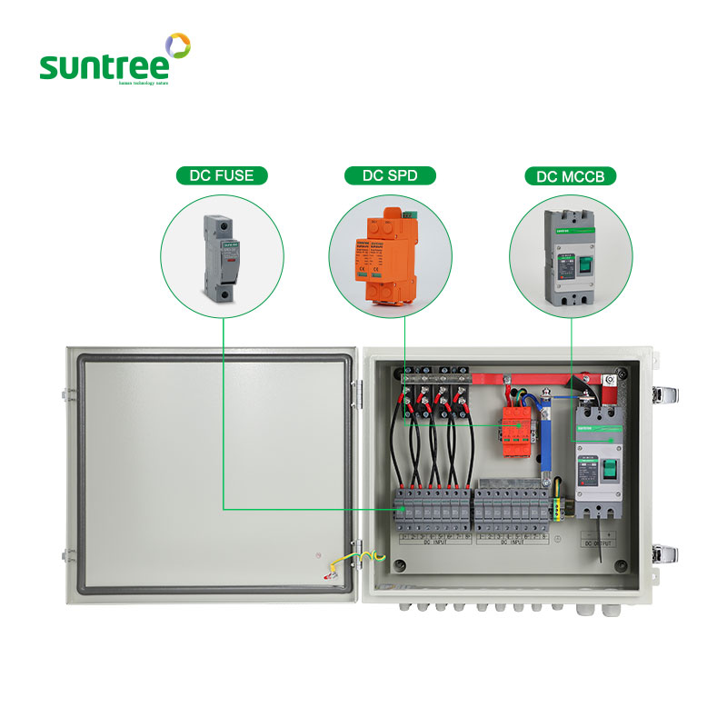 Suntree 8 in 1 Out Metall-Sola – Solar Combiner Box Bewertung und Preis