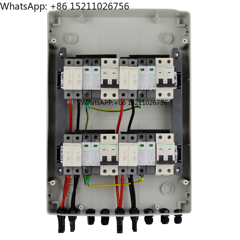 4-saitige 600 V 4 in 4 Out 25  – Solar Combiner Box Bewertung und Preis