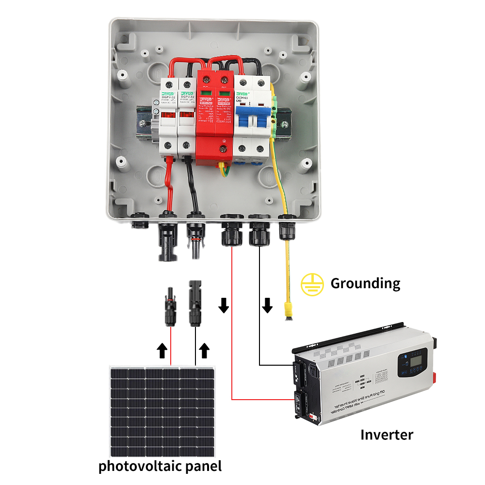 PV-Kombinator-Box, DC 500 V, 1 – Solar Combiner Box Bewertung und Preis