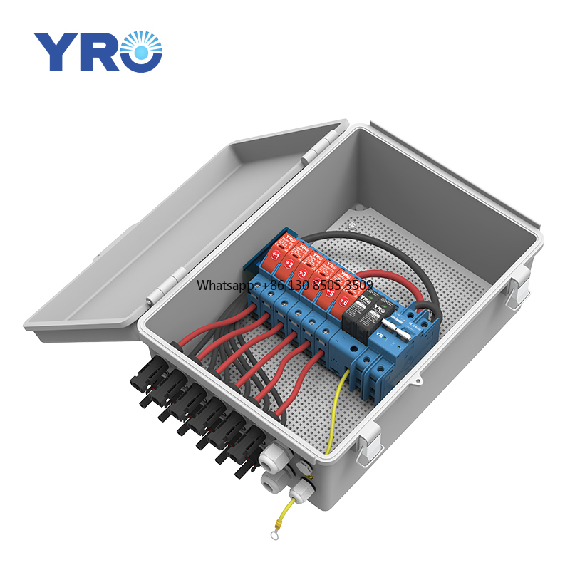 Wasserdichte IP65-DC-Anschluss – Solar Combiner Box Bewertung und Preis