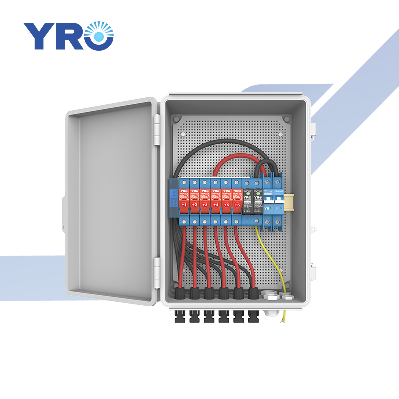 Wasserdichte IP65-DC-Anschluss – Solar Combiner Box Bewertung und Preis